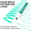 ARTEZA Dry Erase Markers Bulk Pack of 52, 12 Assorted Colors, Low-Odor Ink Whiteboard Pens with Chisel Tip, Office Supplies for Classroom, Home & Teachers(4 Colors)