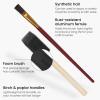 ARTEZA Paint Brush Set, 72 Brushes with Foam, Flat & Detail Tips, Mixed Handles, Art Brushes for Watercolor, Acrylic on Canvas, Paper or Wood(35 Craft Brushes)