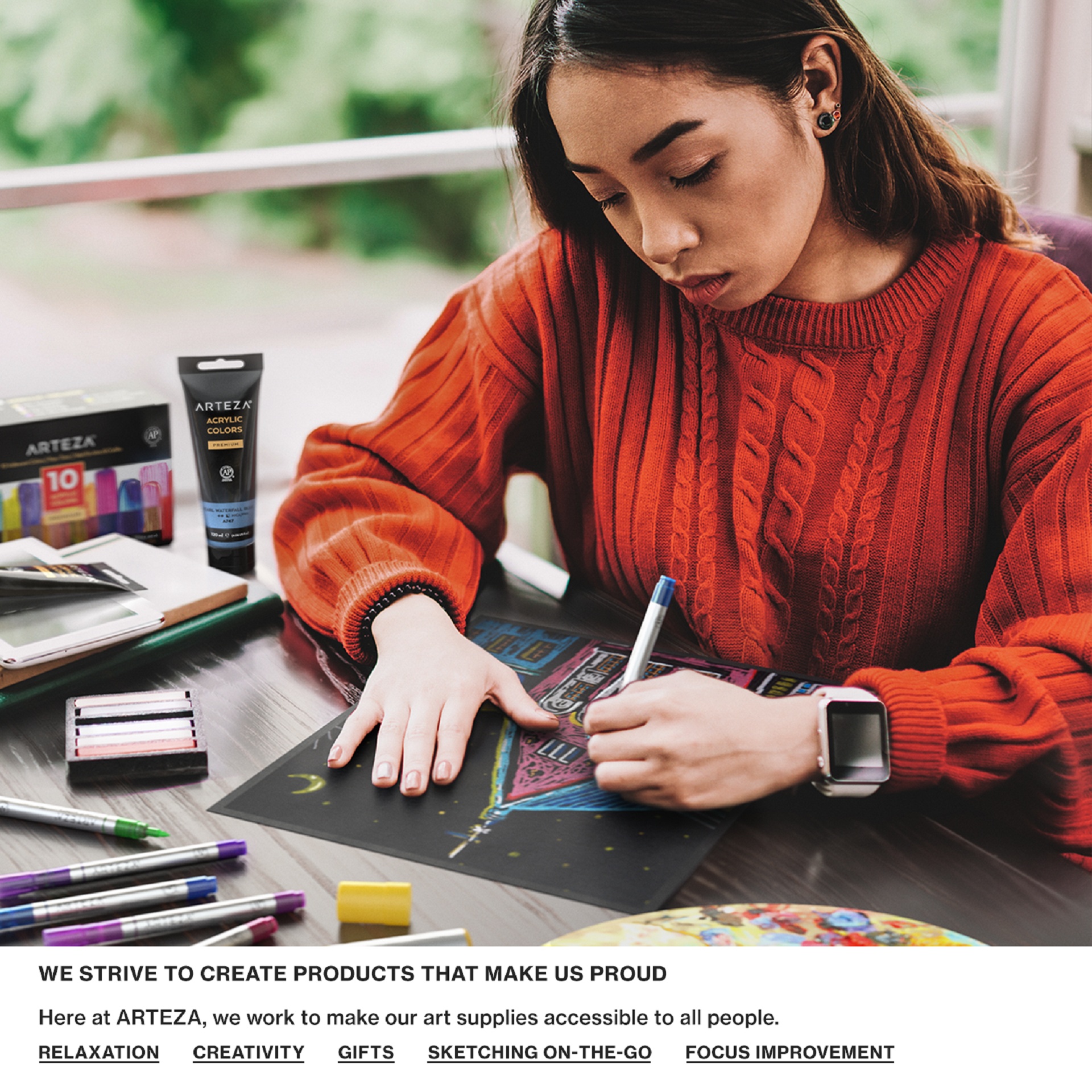 ARTEZA ： Premium Art Supplies for Every Artist