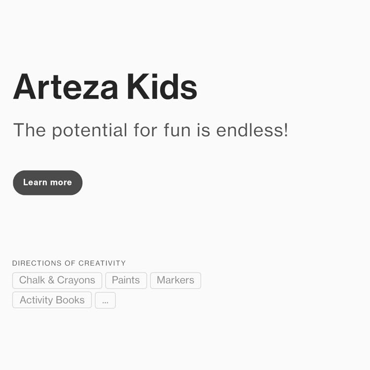 ARTEZA ： Premium Art Supplies for Every Artist