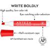 ARTEZA Dry Erase Markers, 52-Pack, Chisel Tip, 4 Assorted Colors, Low-Odor Ink for Whiteboards, Classroom, Office, or Home Use(1 Count (Pack of 52))