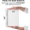 ARTEZA Sketch Book, 1 Pack, 100 Sheets Each and Arteza White Charcoal Pencils, Pack of 12, Smooth Medium-Hard Sketching Crayons, Art Supplies for Drawing and Highlighting