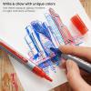 ARTEZA Oil Based Paint Markers, 20-Pack, 18 Unique Colors, 1.3 mm Line, Small Barrel, Permanent Pens, Art Supplies for Stone, Wood, Glass, Canvas