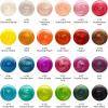 ARTEZA Metallic Watercolor Paint Art Set, 24 Half-Pans, Water Brush Pen, Toned Watercolor Paper, 25 Sheets, 5 Shades