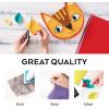 Arteza Craft Felt Sheets, Set of 50 Colors, 12 x 14 Inches, Assorted Soft and Stiff Non Woven Felt Fabric Squares, 1.5mm Thick, Sewing Fabric for DIY Projects