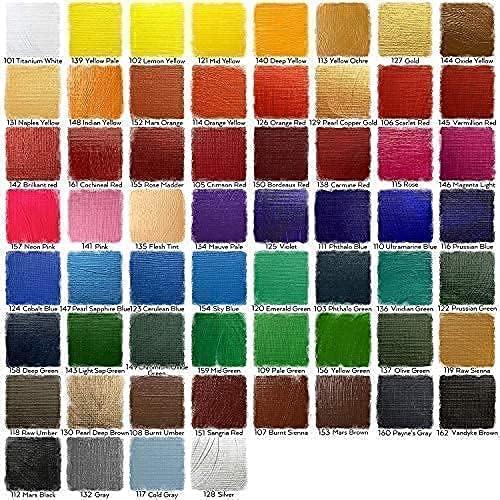 imageArteza Bundle 5x7 Bulk Pack of 100 Economy Cotton Canvas Panels Set of 14 and Acrylic Paint Set of 60 Assorted Colors Painting Art Supplies for Artist Hobby Painters amp Beginners