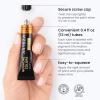 ARTEZA Metallic Gouache Paint Set with Black Canvas Paper, Includes 12 Gouache Colors, Foldable Canvas, DIY Art Kit for Artists & Beginners(Black)