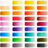Arteza Kids Watercolor Painting Art Set, Watercolor Paint 36 and Foldable Canvas Paper Bundle, DIY Painting Kit, Art Supplies for Kids and Adults(5×6.6 Inches (Kids Bundle))