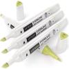 Arteza EverBlend Art Markers Fluorescent Coral A302 (Set of 4), Alcohol Based Sketch Markers with Dual Tips (Fine and Broad Chisel) for Painting, Coloring, Sketching and Drawing(Neon Yellow A301 (Set of 4))
