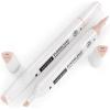 Arteza EverBlend Art Markers Fluorescent Coral A302 (Set of 4), Alcohol Based Sketch Markers with Dual Tips (Fine and Broad Chisel) for Painting, Coloring, Sketching and Drawing(Pale Pink A613)