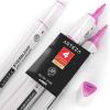 Arteza EverBlend Art Markers Fluorescent Coral A302 (Set of 4), Alcohol Based Sketch Markers with Dual Tips (Fine and Broad Chisel) for Painting, Coloring, Sketching and Drawing(Blush Pink A4889 (Set of 4))