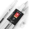 Arteza EverBlend Art Markers Fluorescent Coral A302 (Set of 4), Alcohol Based Sketch Markers with Dual Tips (Fine and Broad Chisel) for Painting, Coloring, Sketching and Drawing(Clear Water A1505 (Set of 4))