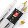 Arteza EverBlend Art Markers Fluorescent Coral A302 (Set of 4), Alcohol Based Sketch Markers with Dual Tips (Fine and Broad Chisel) for Painting, Coloring, Sketching and Drawing(Green Tea A941 (Set of 4))