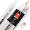 Arteza EverBlend Art Markers Fluorescent Coral A302 (Set of 4), Alcohol Based Sketch Markers with Dual Tips (Fine and Broad Chisel) for Painting, Coloring, Sketching and Drawing(Pale Pink A613)