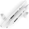 Arteza EverBlend Art Markers Fluorescent Coral A302 (Set of 4), Alcohol Based Sketch Markers with Dual Tips (Fine and Broad Chisel) for Painting, Coloring, Sketching and Drawing(White Diamond A1503 (Set of 4))