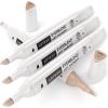 Arteza EverBlend Art Markers Fluorescent Coral A302 (Set of 4), Alcohol Based Sketch Markers with Dual Tips (Fine and Broad Chisel) for Painting, Coloring, Sketching and Drawing(Peach A9425 (Set of 4))