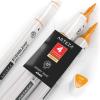 Arteza EverBlend Art Markers Fluorescent Coral A302 (Set of 4), Alcohol Based Sketch Markers with Dual Tips (Fine and Broad Chisel) for Painting, Coloring, Sketching and Drawing(Desert Sand A9421 (Set of 4))