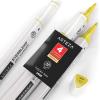Arteza EverBlend Art Markers Fluorescent Coral A302 (Set of 4), Alcohol Based Sketch Markers with Dual Tips (Fine and Broad Chisel) for Painting, Coloring, Sketching and Drawing(Tuscan Sun A949 (Set of 4))