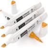 Arteza EverBlend Art Markers Fluorescent Coral A302 (Set of 4), Alcohol Based Sketch Markers with Dual Tips (Fine and Broad Chisel) for Painting, Coloring, Sketching and Drawing(Desert Sand A9421 (Set of 4))