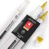Arteza EverBlend Art Markers Fluorescent Coral A302 (Set of 4), Alcohol Based Sketch Markers with Dual Tips (Fine and Broad Chisel) for Painting, Coloring, Sketching and Drawing(Pear Green A9431 (Set of 4))