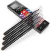 Arteza Real Brush Pens, A152 Acid Green, Pack of 4, Watercolor Pens with Nylon Brush Tips, Art Supplies for Dry-Brush Painting, Sketching, Coloring & Calligraphy(A137 Tawny)