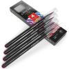 Arteza Real Brush Pens, A152 Acid Green, Pack of 4, Watercolor Pens with Nylon Brush Tips, Art Supplies for Dry-Brush Painting, Sketching, Coloring & Calligraphy(A160 Rosewood)
