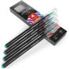 Arteza Real Brush Pens, A152 Acid Green, Pack of 4, Watercolor Pens with Nylon Brush Tips, Art Supplies for Dry-Brush Painting, Sketching, Coloring & Calligraphy(A181 Spearmint Blue)