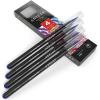 Arteza Real Brush Pens, A152 Acid Green, Pack of 4, Watercolor Pens with Nylon Brush Tips, Art Supplies for Dry-Brush Painting, Sketching, Coloring & Calligraphy(A168 True Blue)