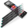 Arteza Real Brush Pens, A152 Acid Green, Pack of 4, Watercolor Pens with Nylon Brush Tips, Art Supplies for Dry-Brush Painting, Sketching, Coloring & Calligraphy(A171 Turquoise)