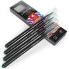 Arteza Real Brush Pens, A152 Acid Green, Pack of 4, Watercolor Pens with Nylon Brush Tips, Art Supplies for Dry-Brush Painting, Sketching, Coloring & Calligraphy(A145 Fresh Green)
