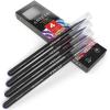 Arteza Real Brush Pens, A152 Acid Green, Pack of 4, Watercolor Pens with Nylon Brush Tips, Art Supplies for Dry-Brush Painting, Sketching, Coloring & Calligraphy(A165 Ube Purple)