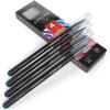 Arteza Real Brush Pens, A152 Acid Green, Pack of 4, Watercolor Pens with Nylon Brush Tips, Art Supplies for Dry-Brush Painting, Sketching, Coloring & Calligraphy(A133 Electric Blue)