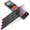 Arteza Real Brush Pens, A152 Acid Green, Pack of 4, Watercolor Pens with Nylon Brush Tips, Art Supplies for Dry-Brush Painting, Sketching, Coloring & Calligraphy(A110 Mulberry Pink)