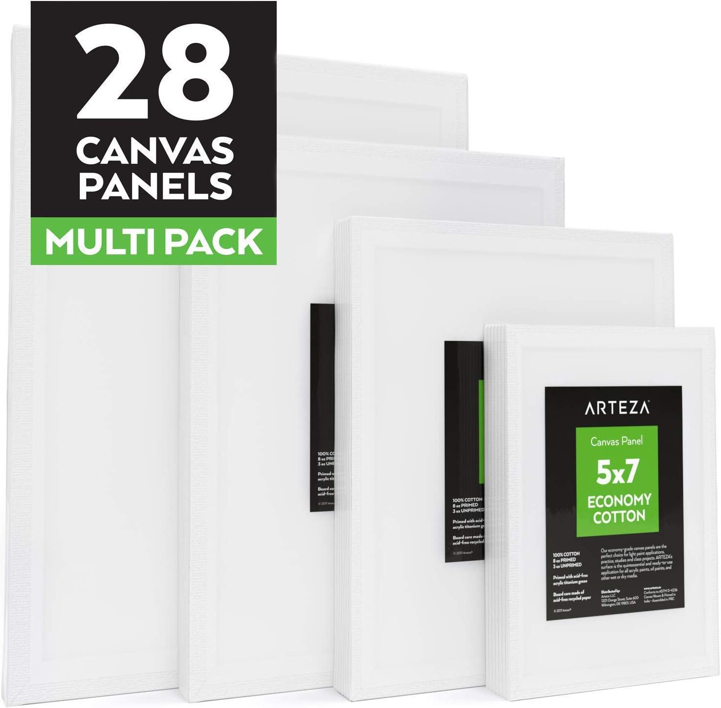 imageArteza Craft Painting and Canvas Bundle Painting Art Supplies for Artist Hobby Painters amp Beginners