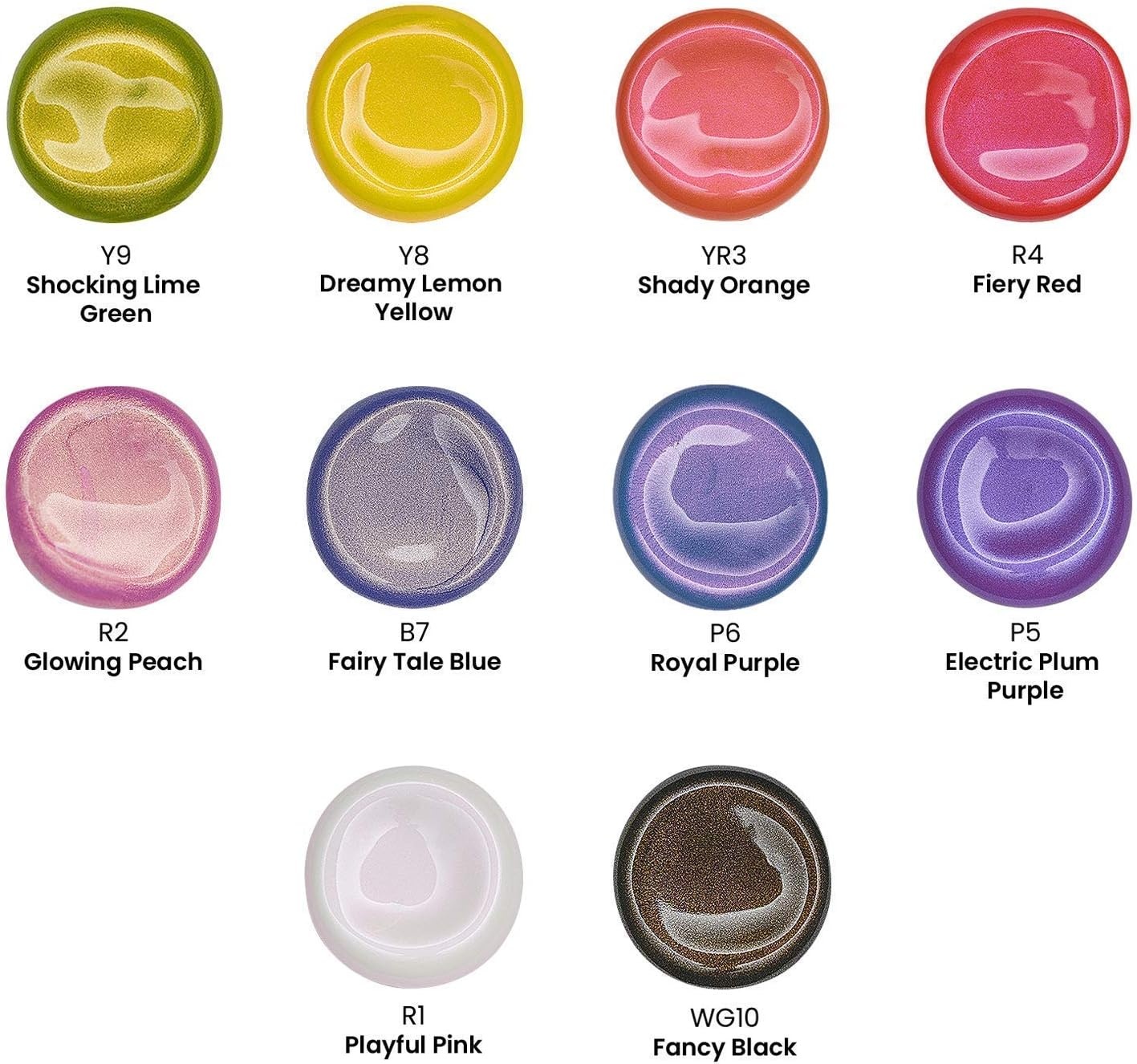 image:imageARTEZA Metallic Acrylic Paint Set of 8 Classic Elements and Iridescent Acrylic Paint Set of 10 Chameleon Colors Bundle Painting Art Supplies for Artist Hobby Painters amp Beginners