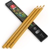 Arteza Colored Pencils, Pack of 3, А004 Mushroom Grey, Soft Wax-Based Cores, Ideal for Drawing, Sketching, Shading & Coloring(А109 Yellow Ochre)