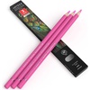 Arteza Colored Pencils, Pack of 3, А004 Mushroom Grey, Soft Wax-Based Cores, Ideal for Drawing, Sketching, Shading & Coloring(А403 Flamingo Pink)