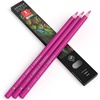 Arteza Colored Pencils, Pack of 3, А004 Mushroom Grey, Soft Wax-Based Cores, Ideal for Drawing, Sketching, Shading & Coloring(А404 Fuchsia)