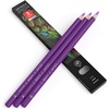 Arteza Colored Pencils, Pack of 3, А004 Mushroom Grey, Soft Wax-Based Cores, Ideal for Drawing, Sketching, Shading & Coloring(А408 Lilac)