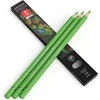 Arteza Colored Pencils, Pack of 3, А004 Mushroom Grey, Soft Wax-Based Cores, Ideal for Drawing, Sketching, Shading & Coloring(А602 Absinthe Green)