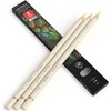Arteza Colored Pencils, Pack of 3, А004 Mushroom Grey, Soft Wax-Based Cores, Ideal for Drawing, Sketching, Shading & Coloring(A100 Cream)