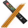 Arteza Colored Pencils, Pack of 3, А004 Mushroom Grey, Soft Wax-Based Cores, Ideal for Drawing, Sketching, Shading & Coloring(A105 Honey)