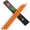 Arteza Colored Pencils, Pack of 3, А004 Mushroom Grey, Soft Wax-Based Cores, Ideal for Drawing, Sketching, Shading & Coloring(A113 Orange)
