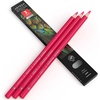 Arteza Colored Pencils, Pack of 3, А004 Mushroom Grey, Soft Wax-Based Cores, Ideal for Drawing, Sketching, Shading & Coloring(A405 Fruit Punch)