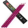 Arteza Colored Pencils, Pack of 3, А004 Mushroom Grey, Soft Wax-Based Cores, Ideal for Drawing, Sketching, Shading & Coloring(A406 Plum Purple)