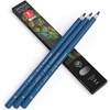 Arteza Colored Pencils, Pack of 3, А004 Mushroom Grey, Soft Wax-Based Cores, Ideal for Drawing, Sketching, Shading & Coloring(A507 Mykonos Blue)