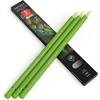 Arteza Colored Pencils, Pack of 3, А004 Mushroom Grey, Soft Wax-Based Cores, Ideal for Drawing, Sketching, Shading & Coloring(A600 Lime Green)