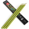 Arteza Colored Pencils, Pack of 3, А004 Mushroom Grey, Soft Wax-Based Cores, Ideal for Drawing, Sketching, Shading & Coloring(A603 Pear Green)