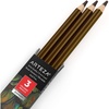Arteza Colored Pencils, Pack of 3, А004 Mushroom Grey, Soft Wax-Based Cores, Ideal for Drawing, Sketching, Shading & Coloring(А307 Cocoa Brown)