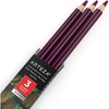 Arteza Colored Pencils, Pack of 3, А004 Mushroom Grey, Soft Wax-Based Cores, Ideal for Drawing, Sketching, Shading & Coloring(А412 Burgundy)